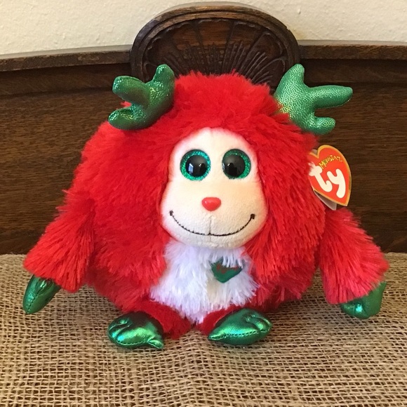 Vintage 2013 TY Monstaz Beanie Tinsel with tag. 5” - Picture 1 of 5